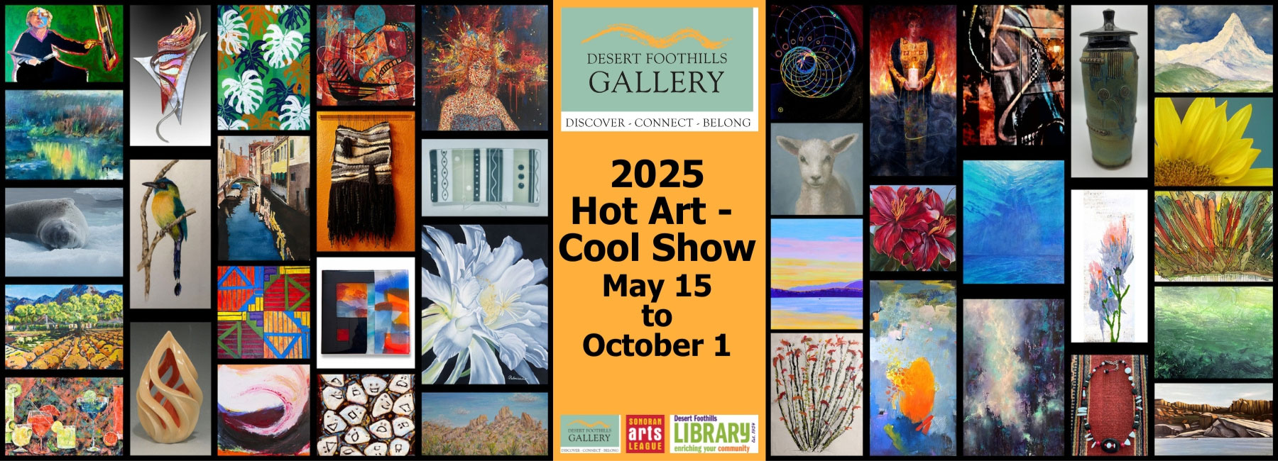 Hot Art - Cool Show May 15 - October 1st 2025